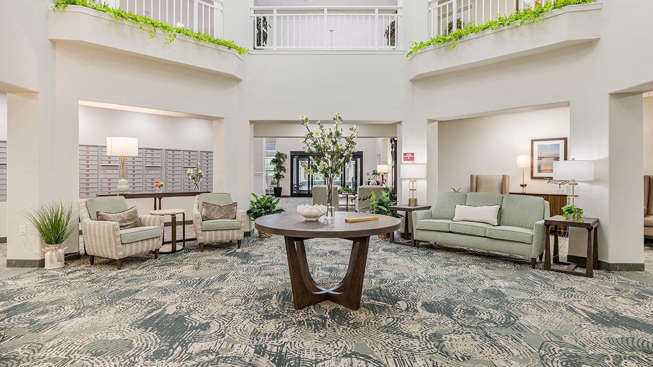The atrium at Williams Place