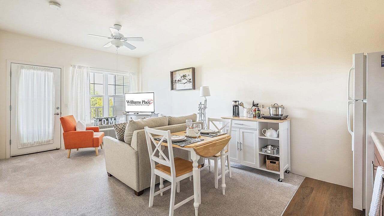The kitchen at Williams Place