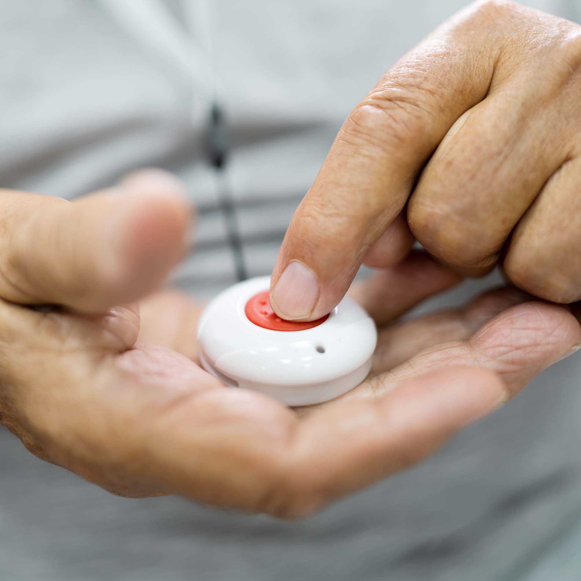 An emergency call button available to Williams Place residents